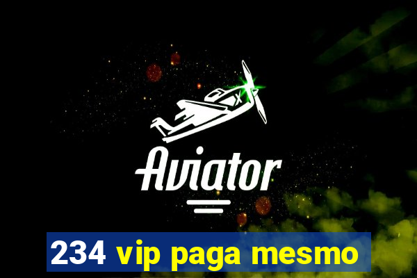234 vip paga mesmo
